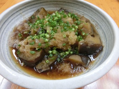 水ナスのみぞれ煮ー泉州水茄子料理レシピー 泉州水なす 水ナスの中出農園 水なす漬物 通販