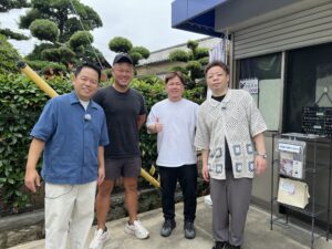 今シーズン２回目のテレビ取材がきました！！
