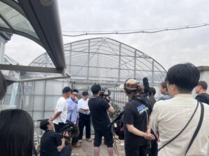 ２週連続でテレビ取材に来ていただきました！！